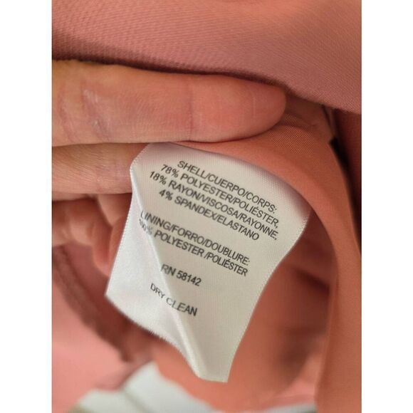 Gal Meets Glam Kate Pink Fit & Flare Short Sleeve Dress W pockets US Sz 0 - Picture 2 of 12